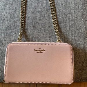 Kate Spade NY, Connie Chain Dbl Zip Crossbody,Rose